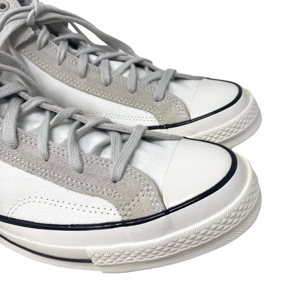 Converse Chuck 70 High White Mouse Shoes Casual Suede Canvas Men's Size A01780C - Picture 4 of 10